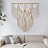 Macramé mural grande taille