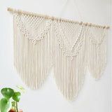 Macramé mural large