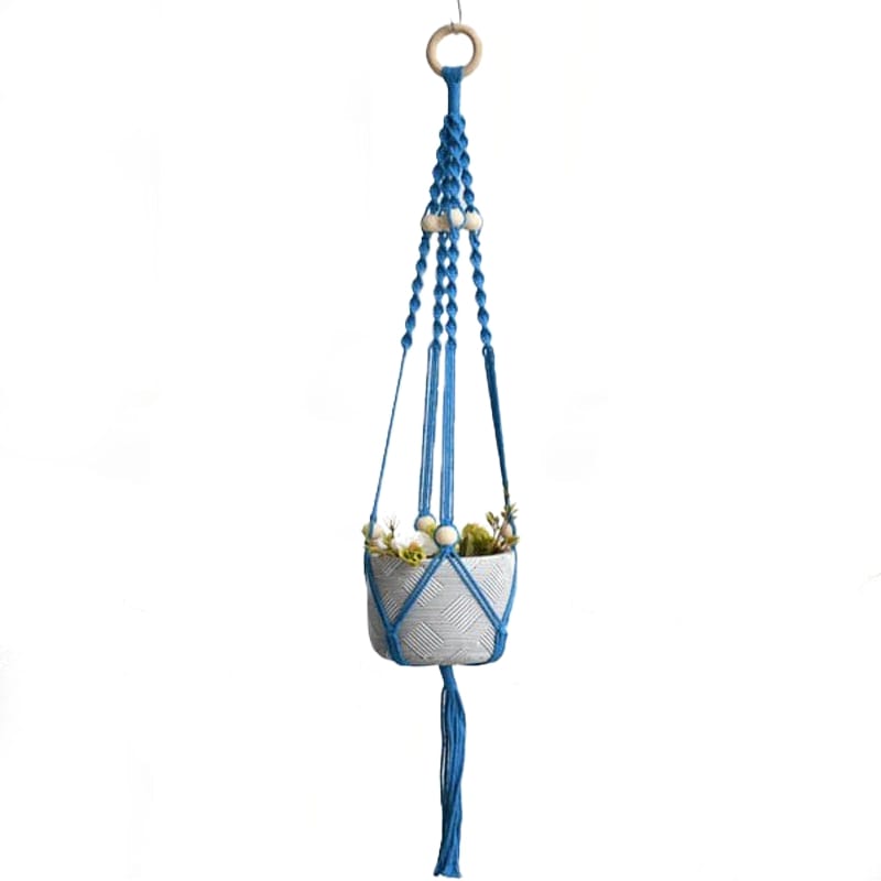 Macramé suspension pour plante