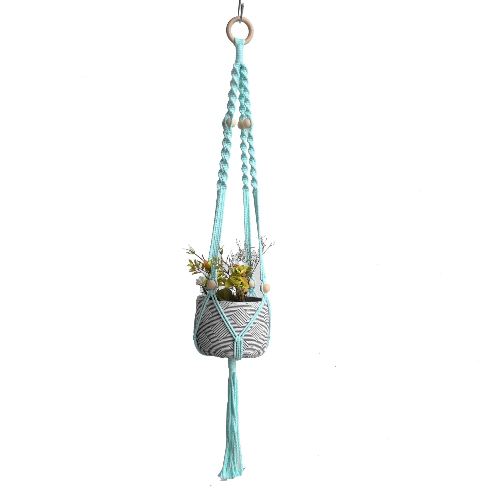 Macramé suspension pour plante