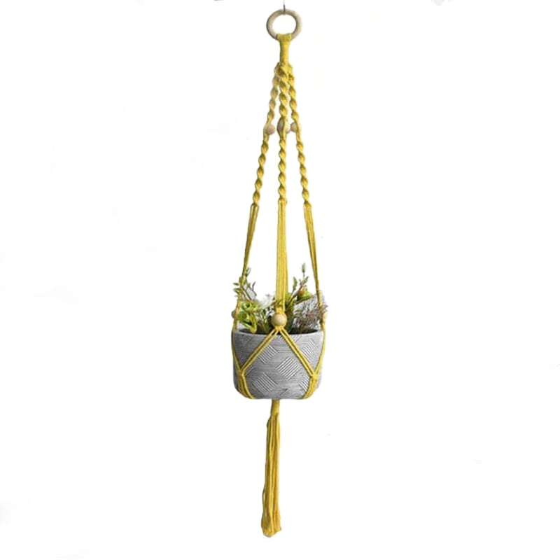 Macramé suspension pour plante