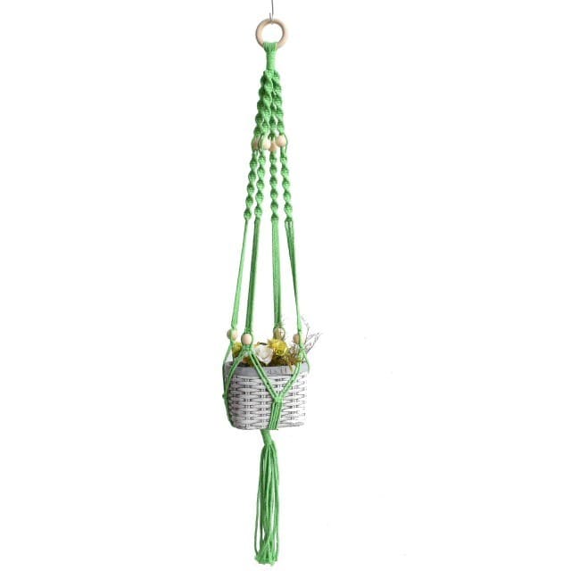 Macramé suspension pour plante