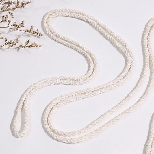 Macramé attache rideau feuille