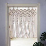 Macramé rideau séparation