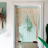 Macramé rideau séparation