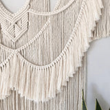 Macramé tête de lit bohème
