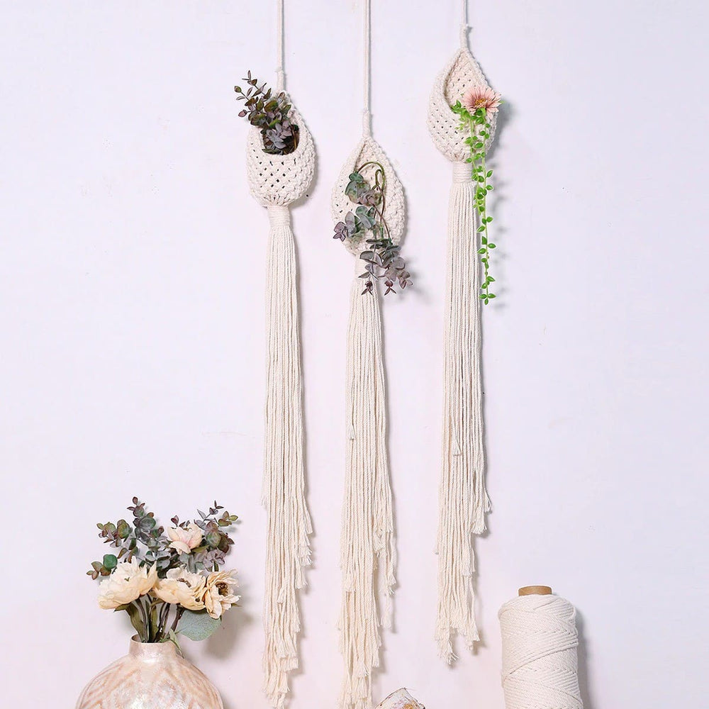 Mini suspension macramé