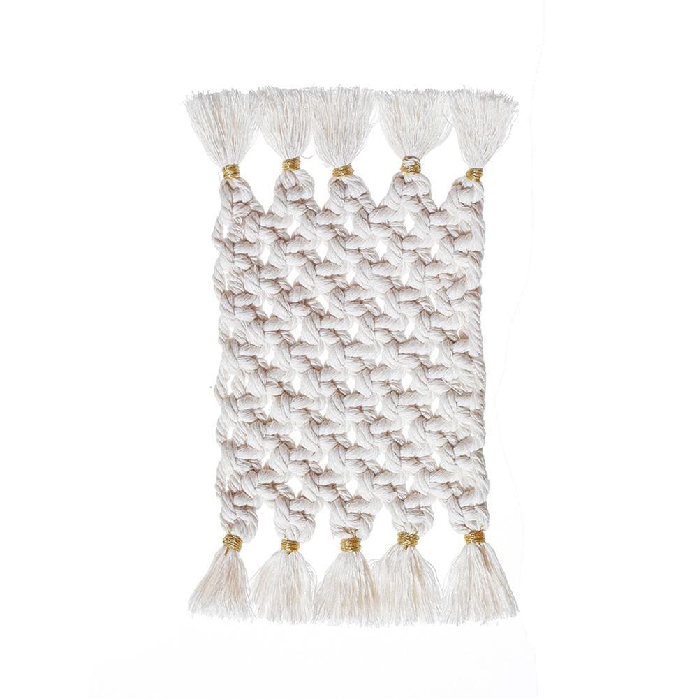 Napperon macramé rectangulaire