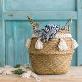 Panier de rangement macramé