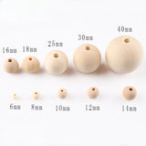 Perle en bois pour macramé