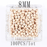 Perle en bois pour macramé