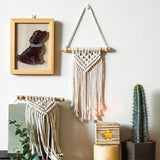 Petit macramé mural
