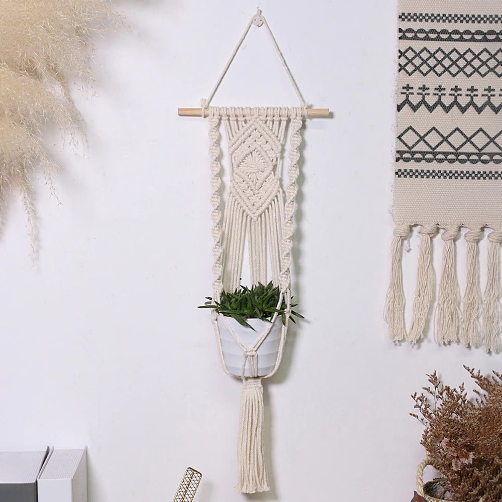 Petite suspension macramé