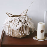 Petit panier macramé