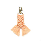 Petit porte-clé macramé