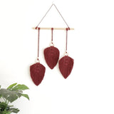 Déco plume macramé