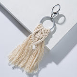 Porte-clé macramé simple