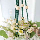 Pot suspendu macramé