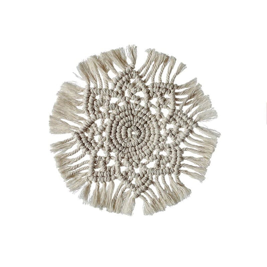 Set de table rond macramé