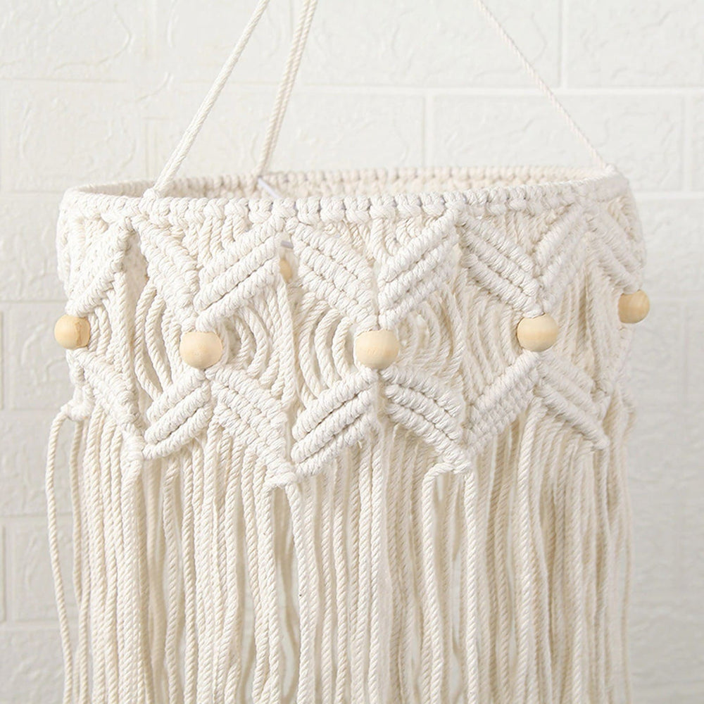 Suspension bohème en macramé