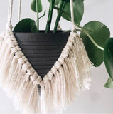 Suspension boho macramé