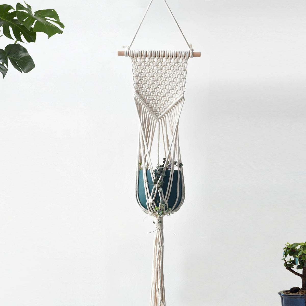 Suspension macramé bohème