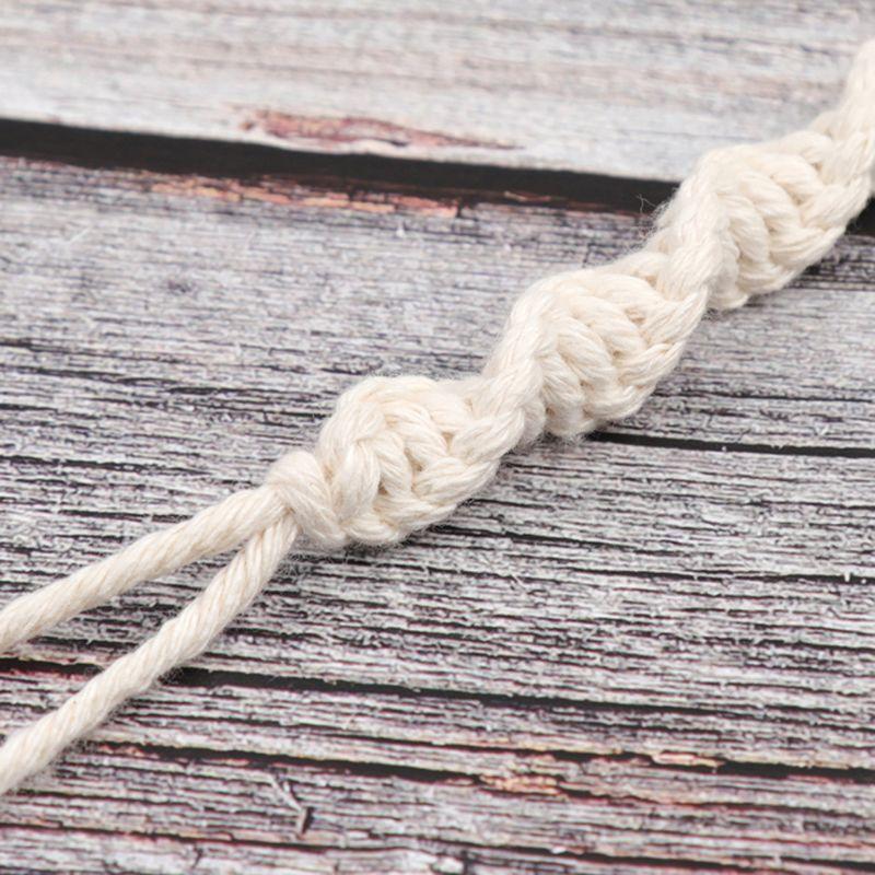 Accroche tétine macramé