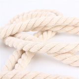 Ceinture blanche macramé