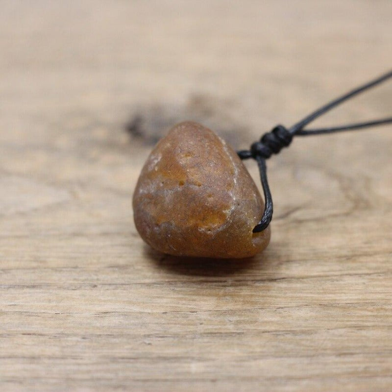 Collier micro macramé