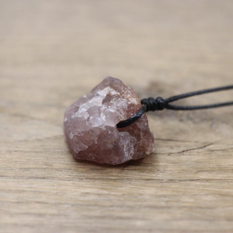 Collier micro macramé