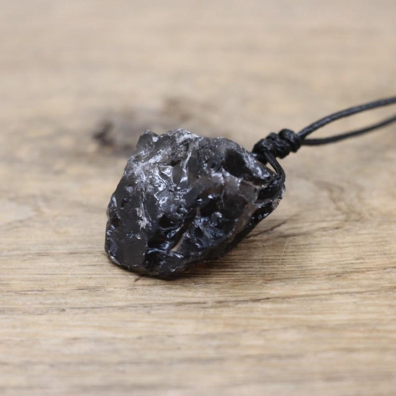 Collier micro macramé