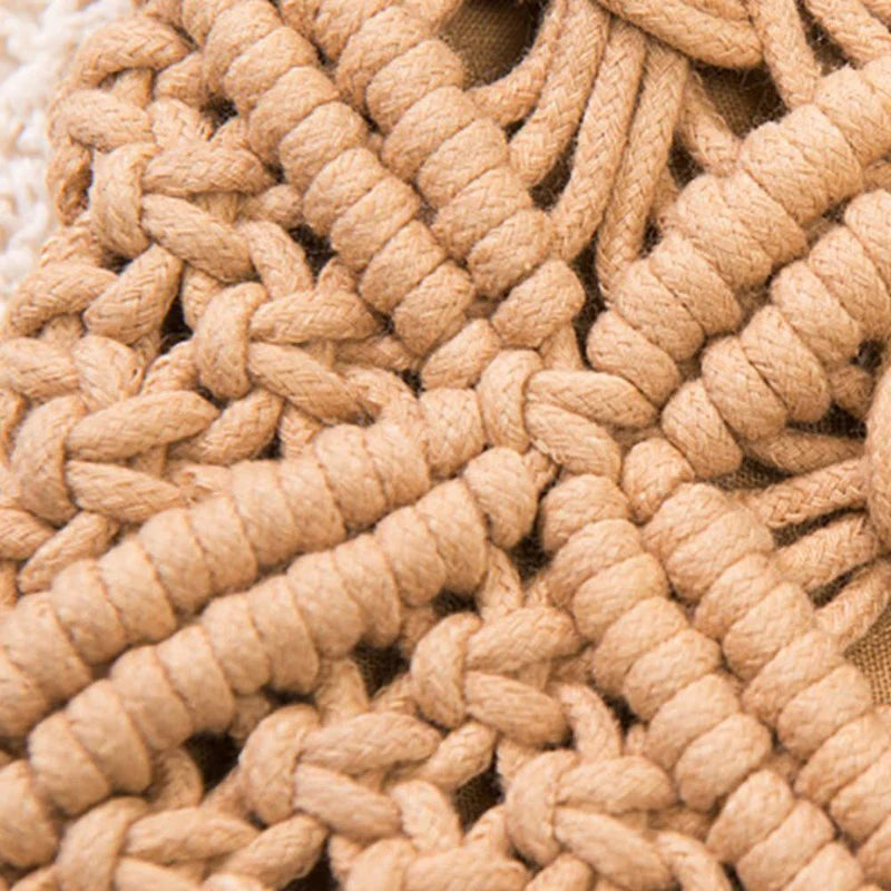 Pochette en macramé